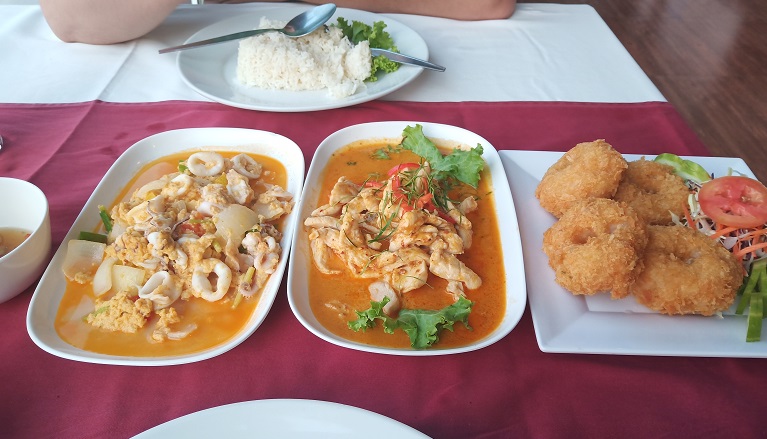 laos restaurant meal