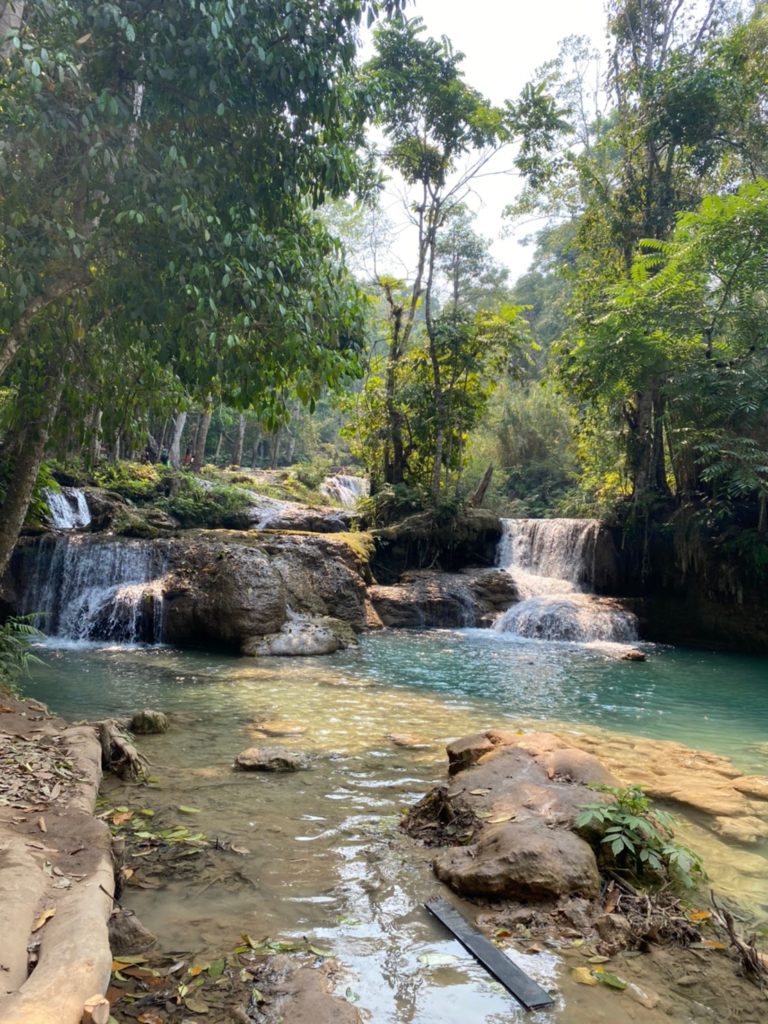 small springs at kuang si