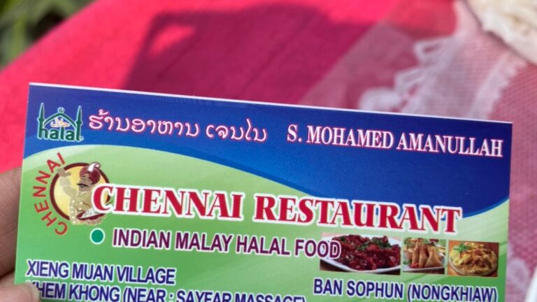 indian restaurant luang prabang