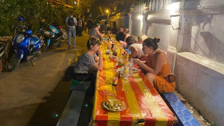 food luang prabang night market