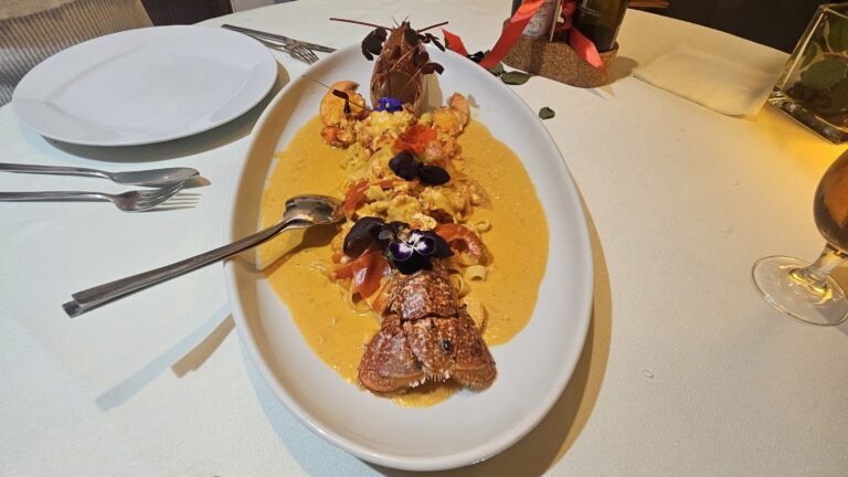 fine dining lobster