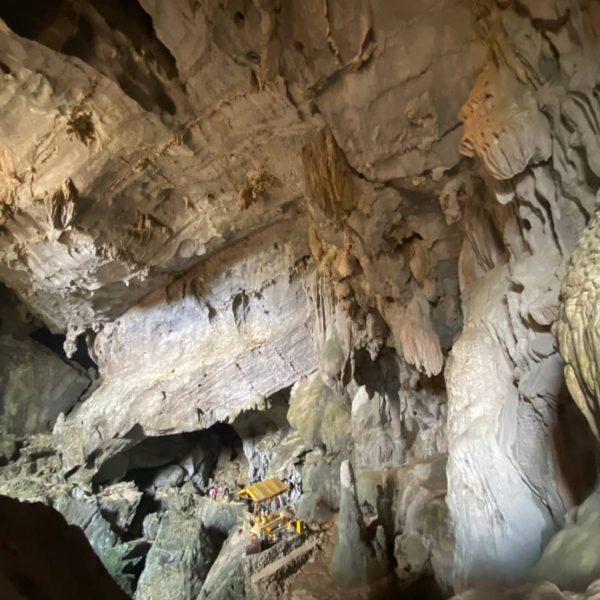 inside tham chang cave